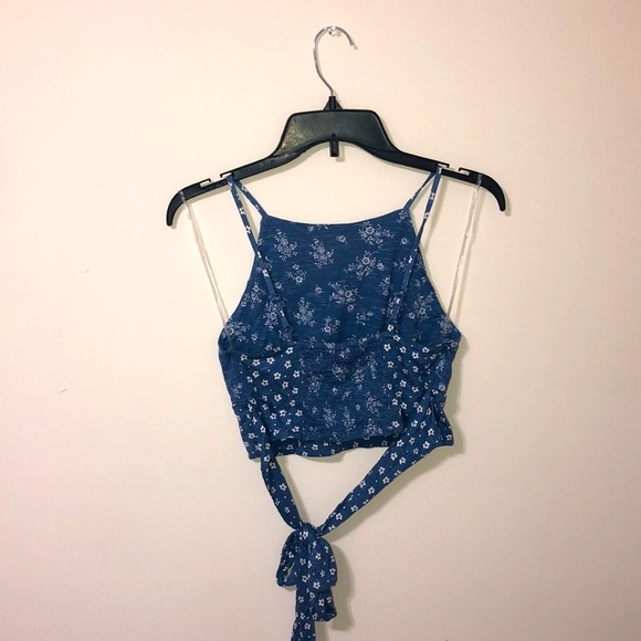 American Rag, Size: S, Blue Cropped Tank Top - Picture 3 of 5